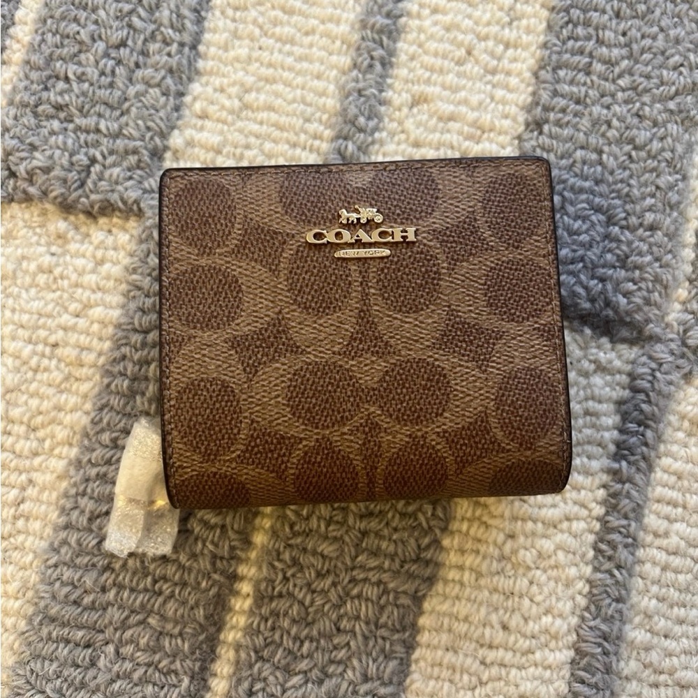 Coach Signature Brown Wallet